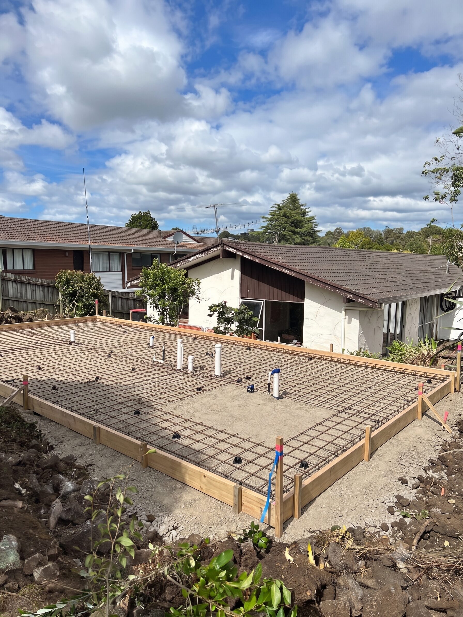 Build-ready earthworks site, Auckland